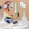 Multifunctional Shoe & Clothing Brush – Long Handle Automatic Soap Dispensing Cleaning Tool
